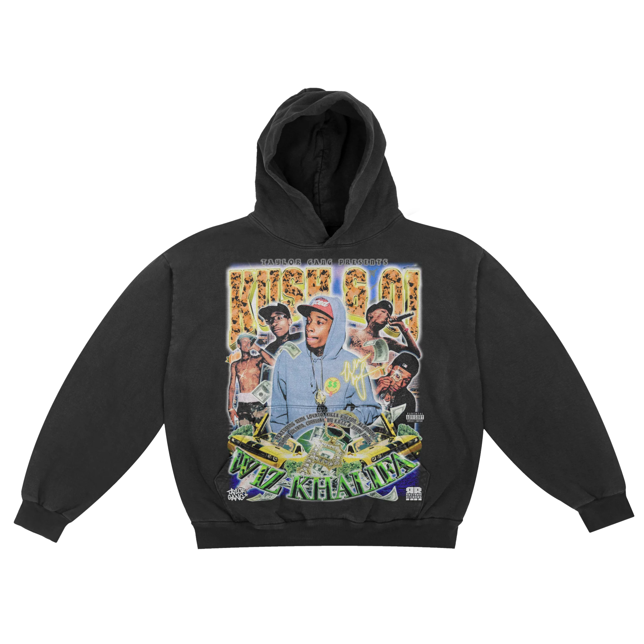 Wiz Khalifa Kush & OJ Hoody - Greazy Tees