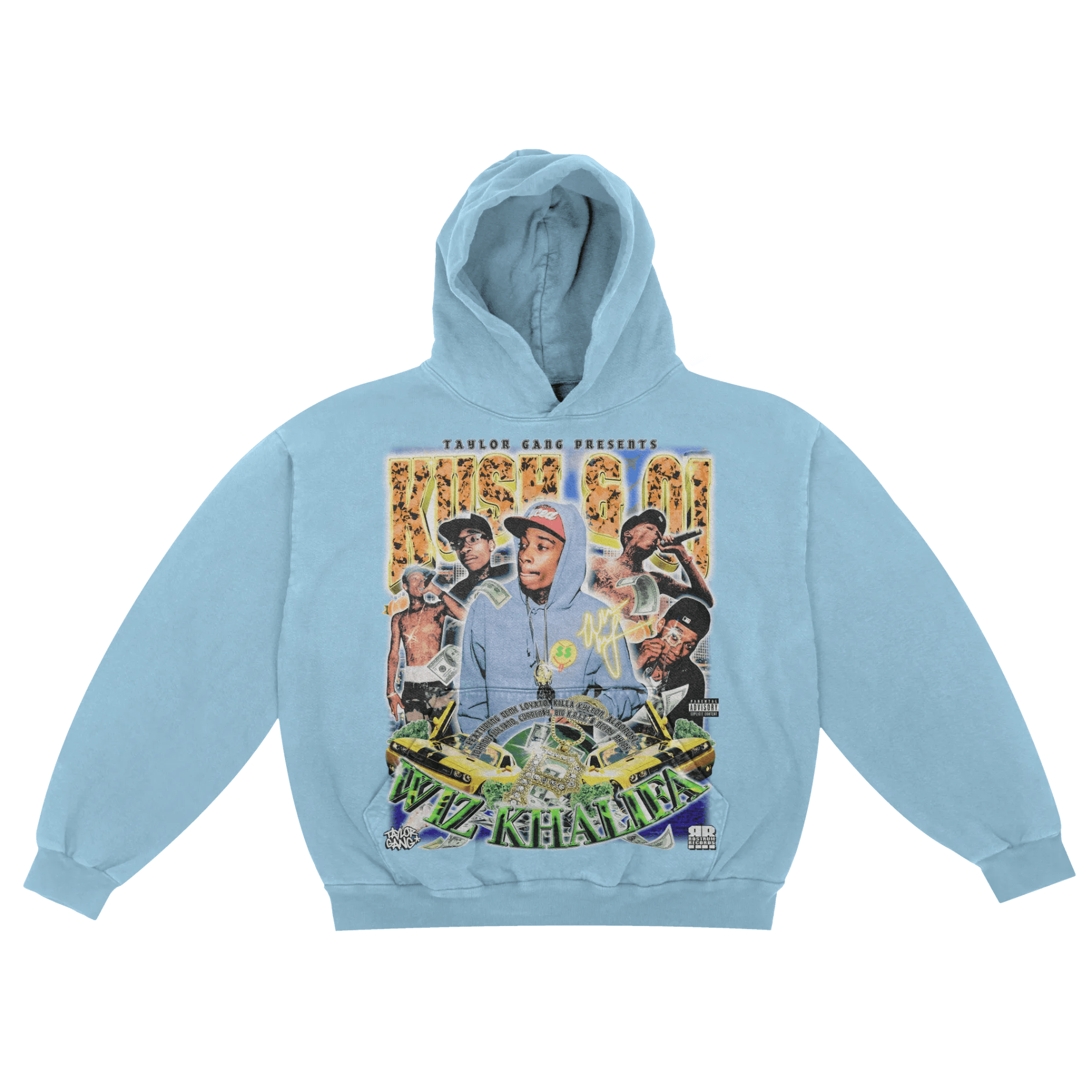 Wiz Khalifa Kush & OJ Hoody - Greazy Tees