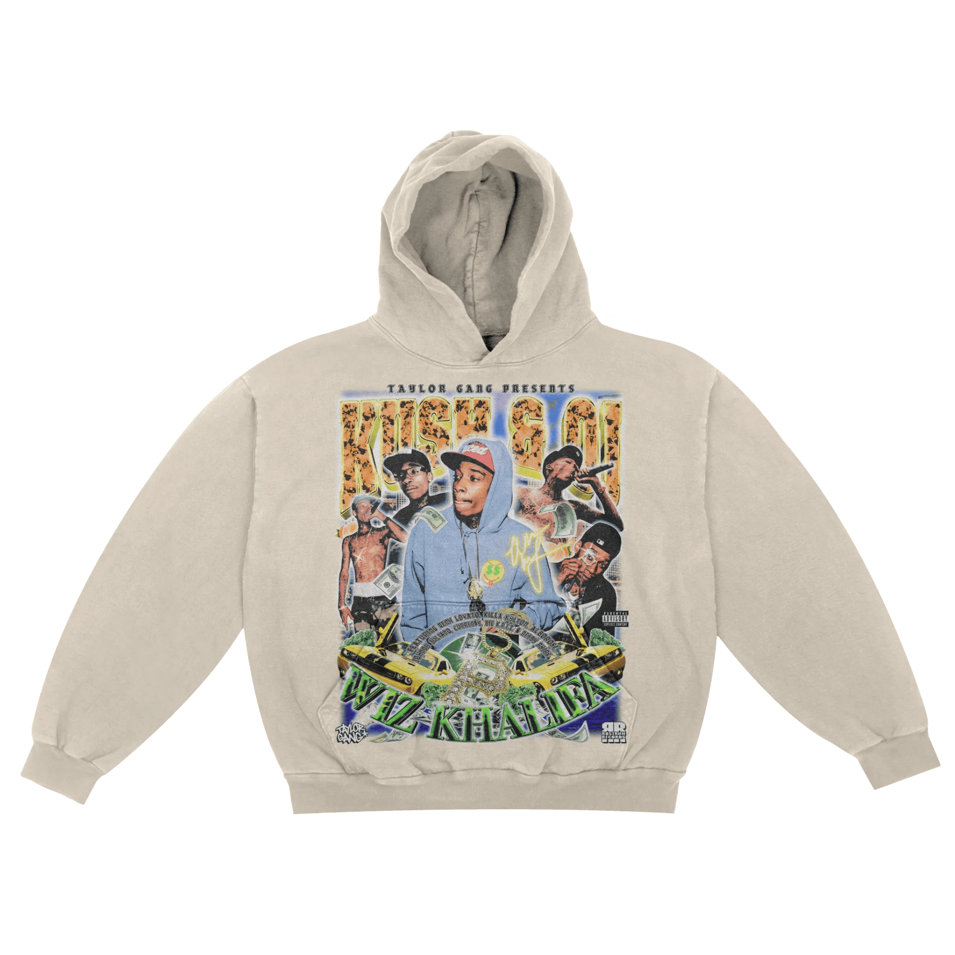 Wiz Khalifa Kush & OJ Hoody - Greazy Tees