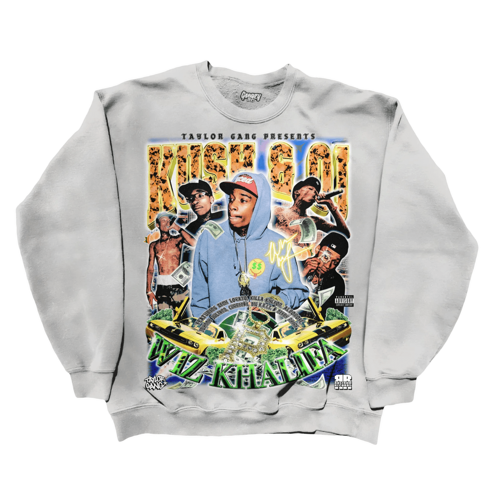 Wiz Khalifa Kush & OJ Sweatshirt - Greazy Tees