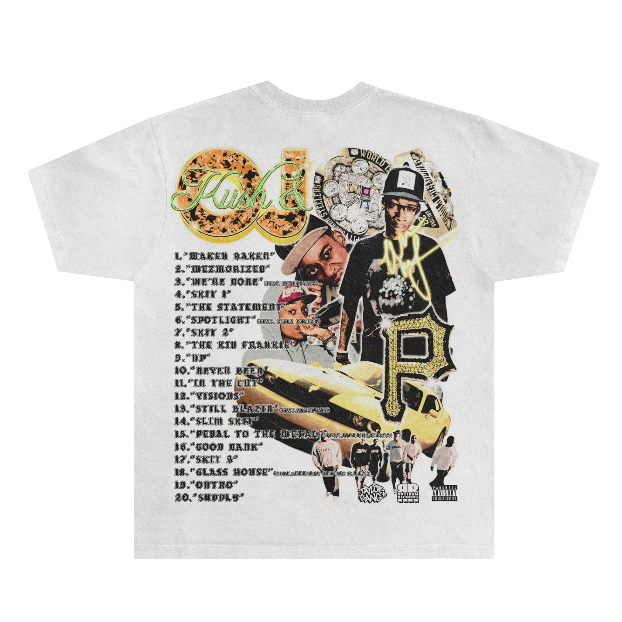 Wiz Khalifa Kush & OJ Tee - Greazy Tees