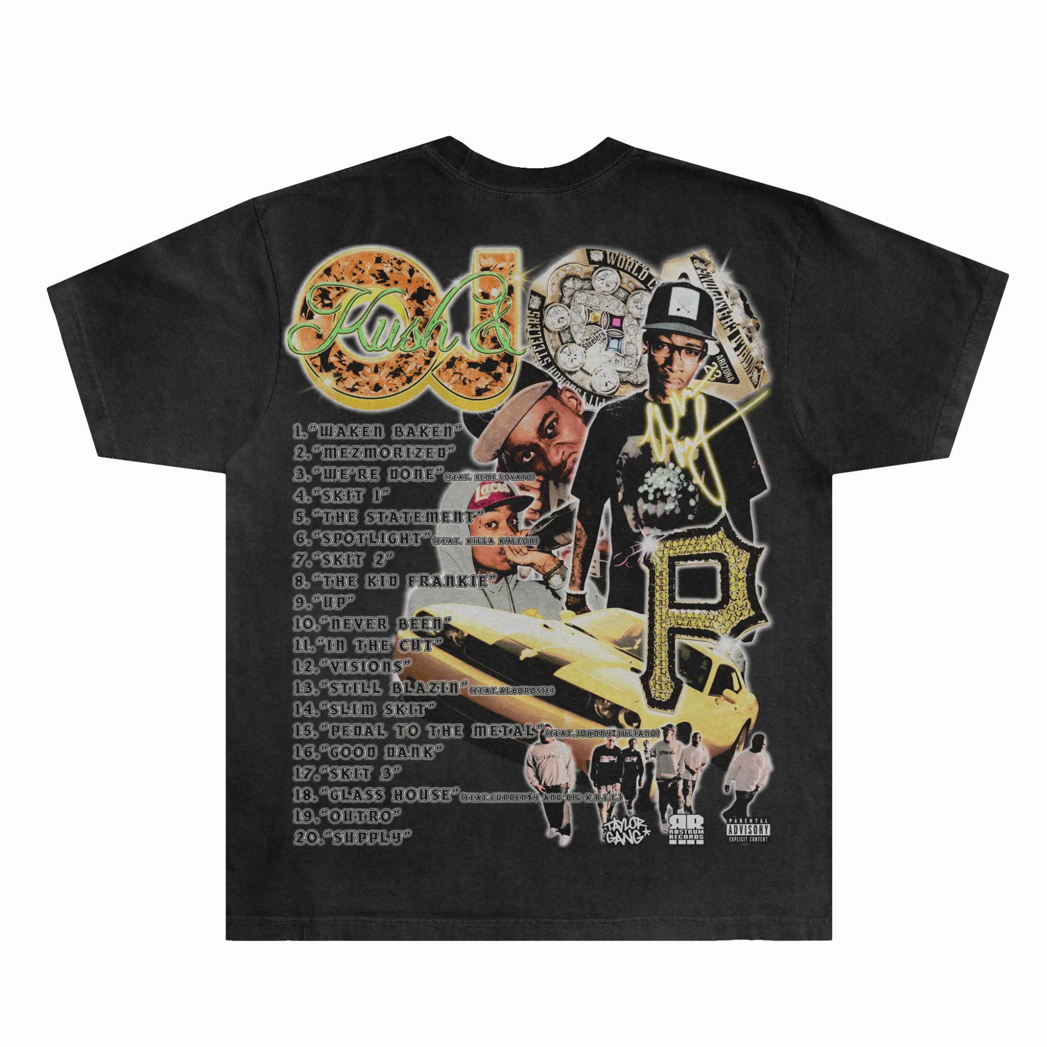 Wiz Khalifa Kush & OJ Tee - Greazy Tees