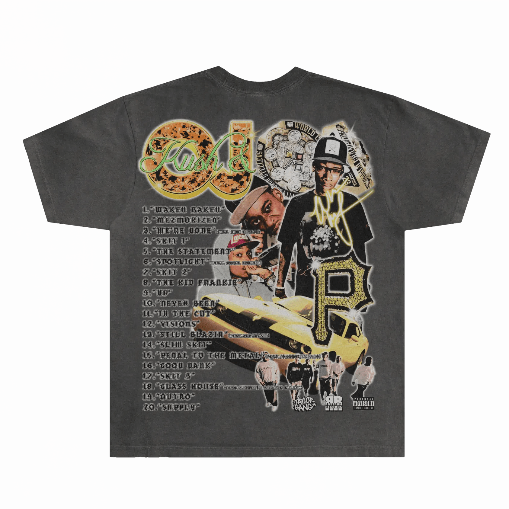 Wiz Khalifa Kush & OJ Tee - Greazy Tees