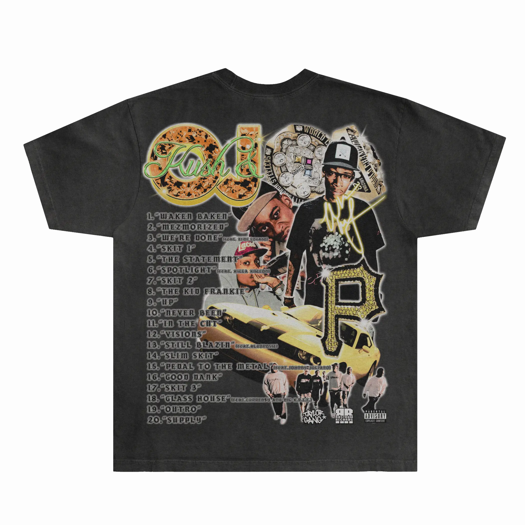 Wiz Khalifa Kush & OJ Tee - Greazy Tees