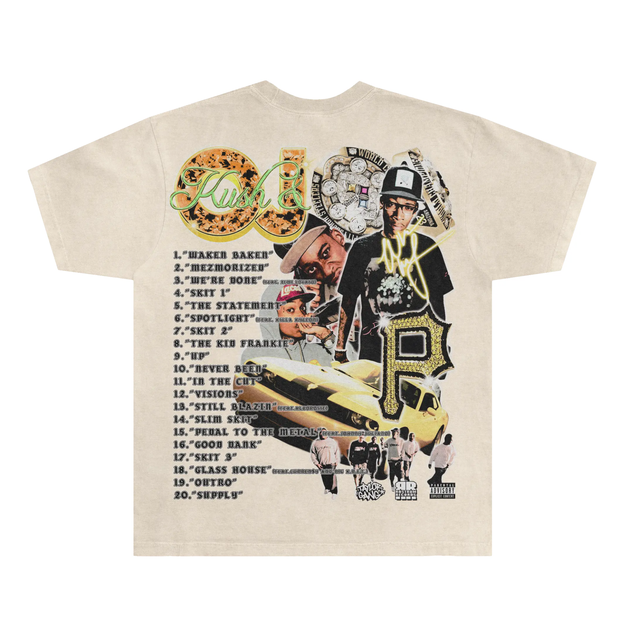 Wiz Khalifa Kush & OJ Tee - Greazy Tees