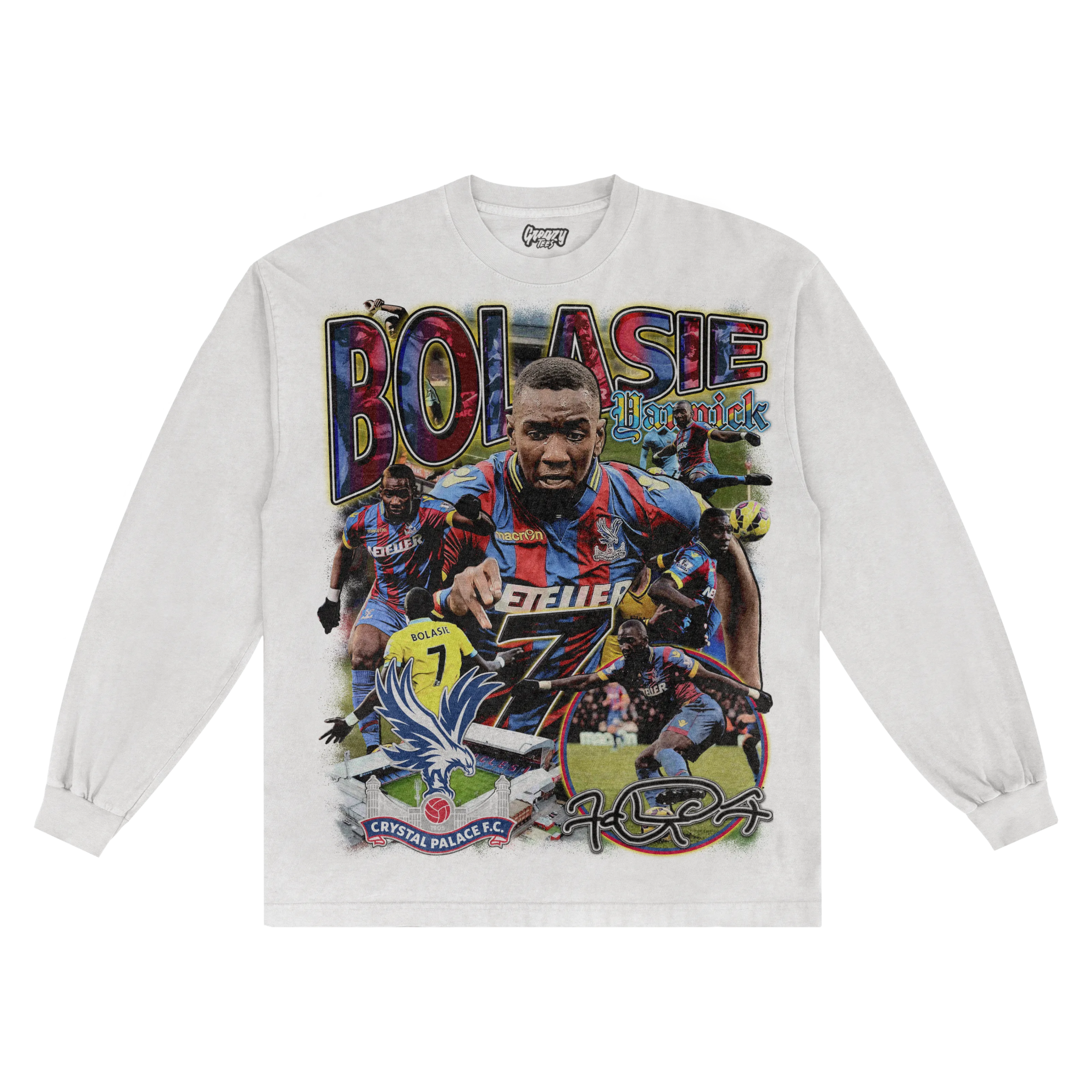 Yannick Bolasie Streets Won't Forget Long Sleeved Tee - Greazy Tees
