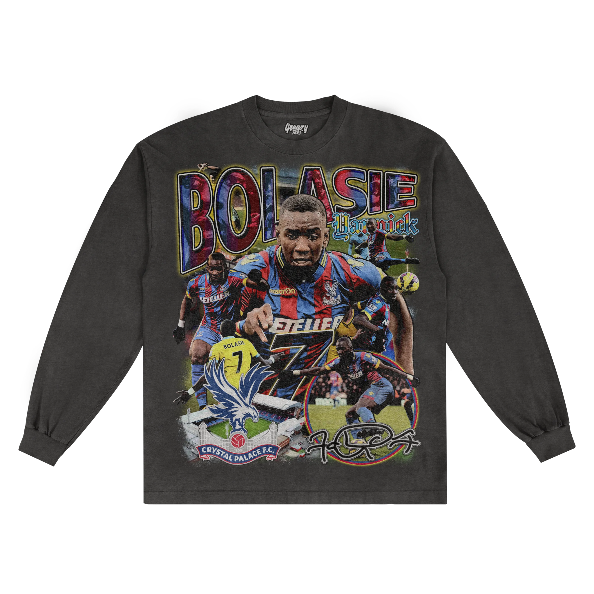 Yannick Bolasie Streets Won't Forget Long Sleeved Tee - Greazy Tees