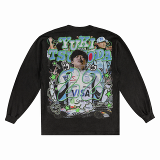 Yuki Tsunoda Long Sleeved Tee - Greazy Tees