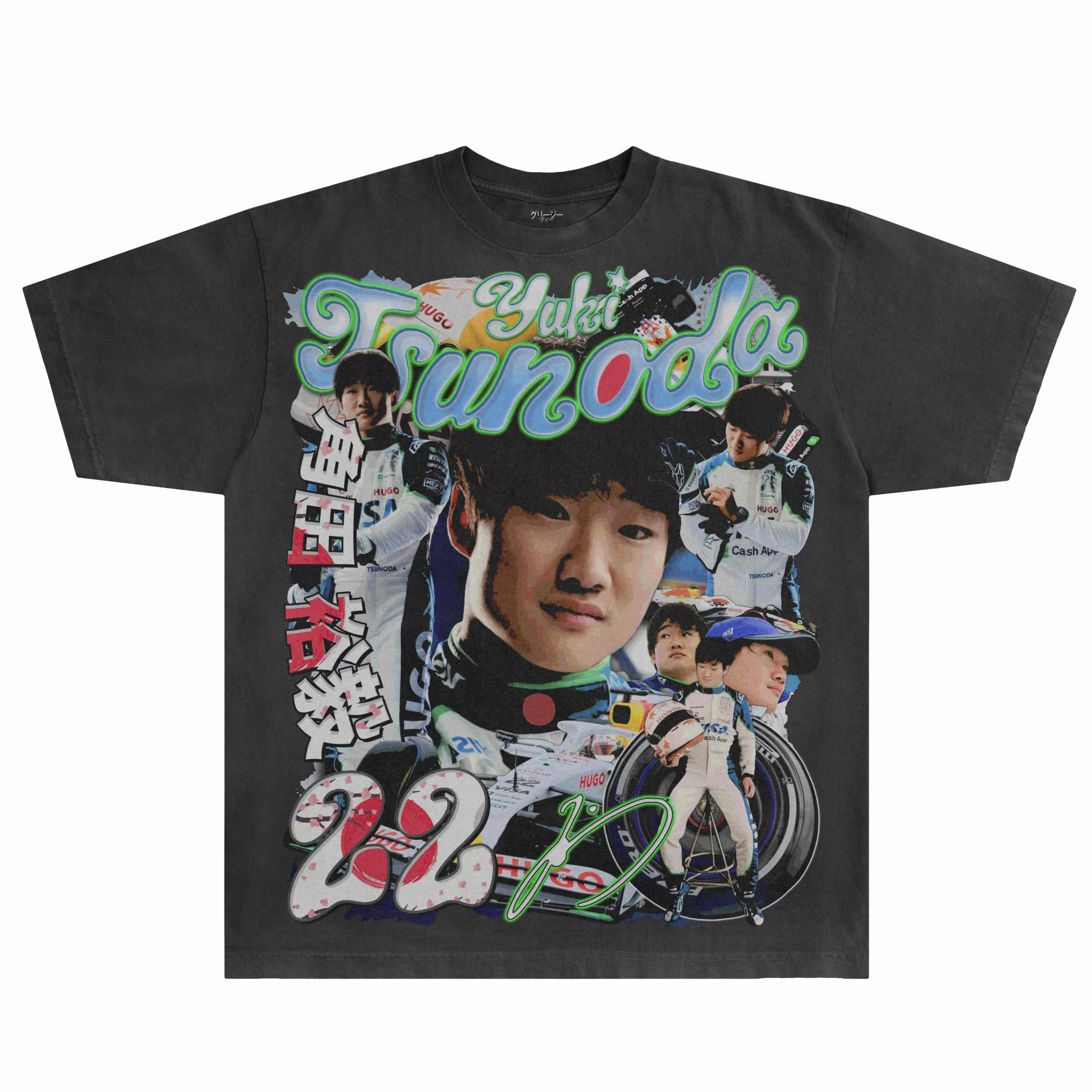 Yuki Tsunoda Tee - Greazy Tees