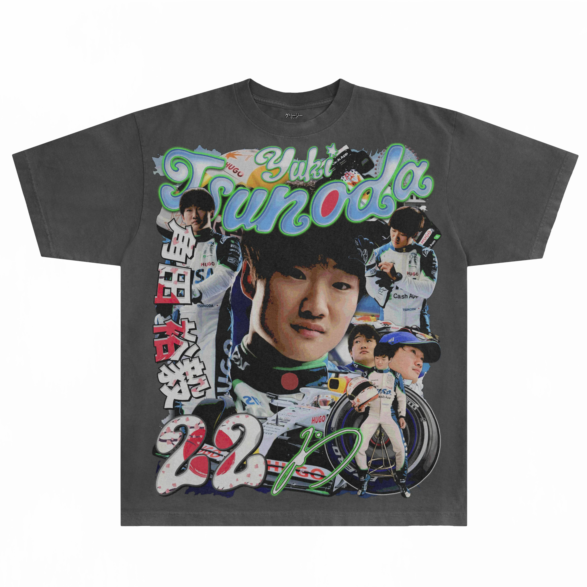 Yuki Tsunoda Tee - Greazy Tees