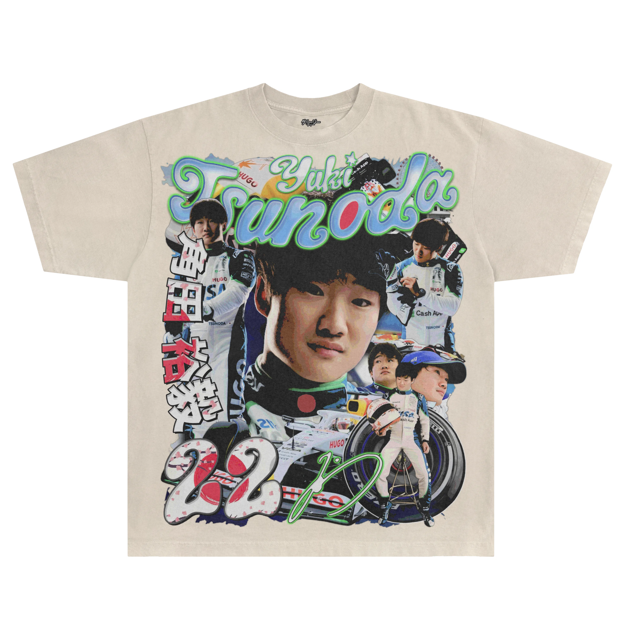 Yuki Tsunoda Tee - Greazy Tees