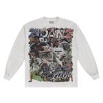 Zidane France Classic Long Sleeved Tee - Greazy Tees