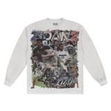 Zidane France Classic Long Sleeved Tee - Greazy Tees