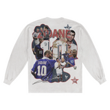 Zidane France Classic Long Sleeved Tee - Greazy Tees