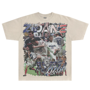 Zidane France Classic Tee - Greazy Tees