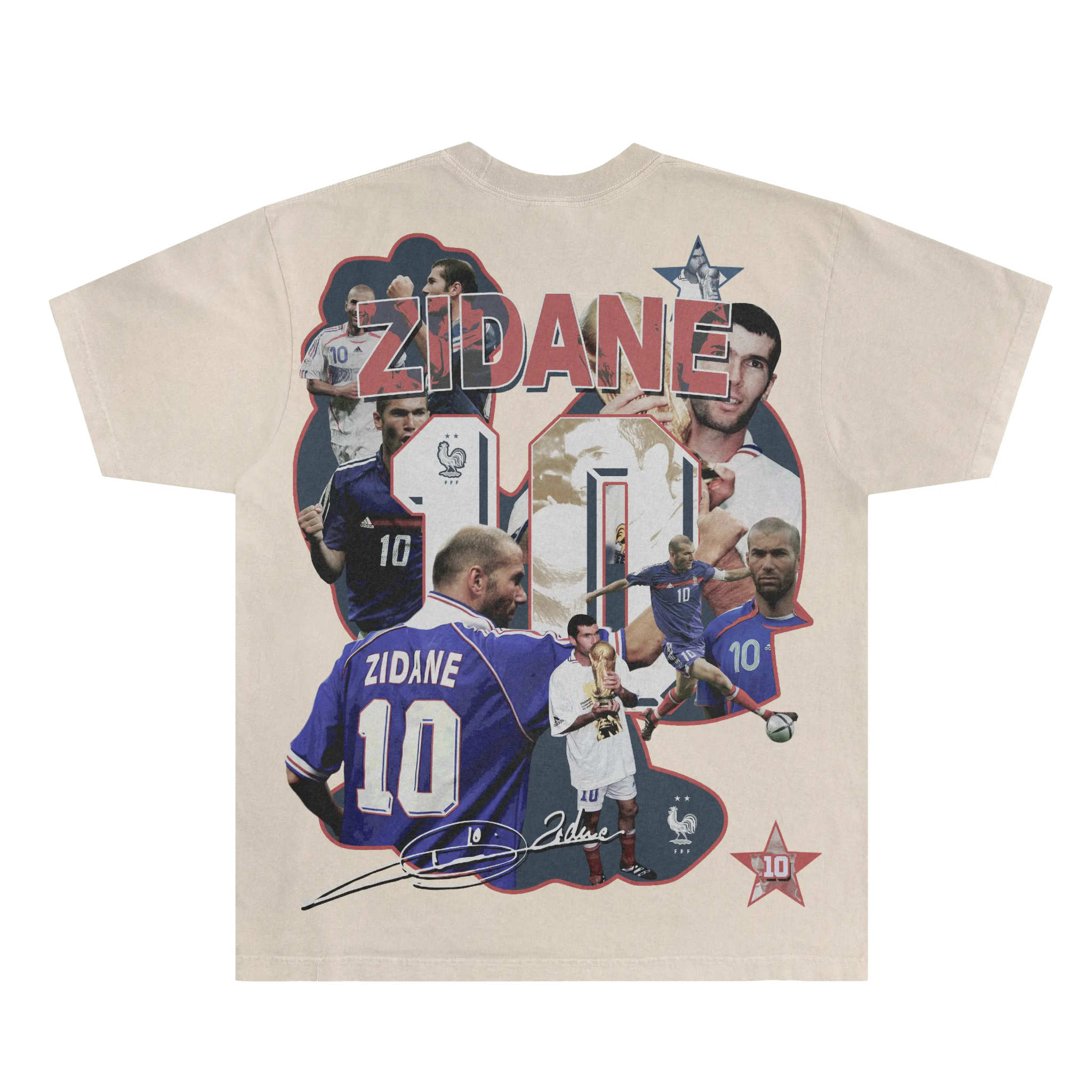 Zidane France Classic Tee - Greazy Tees