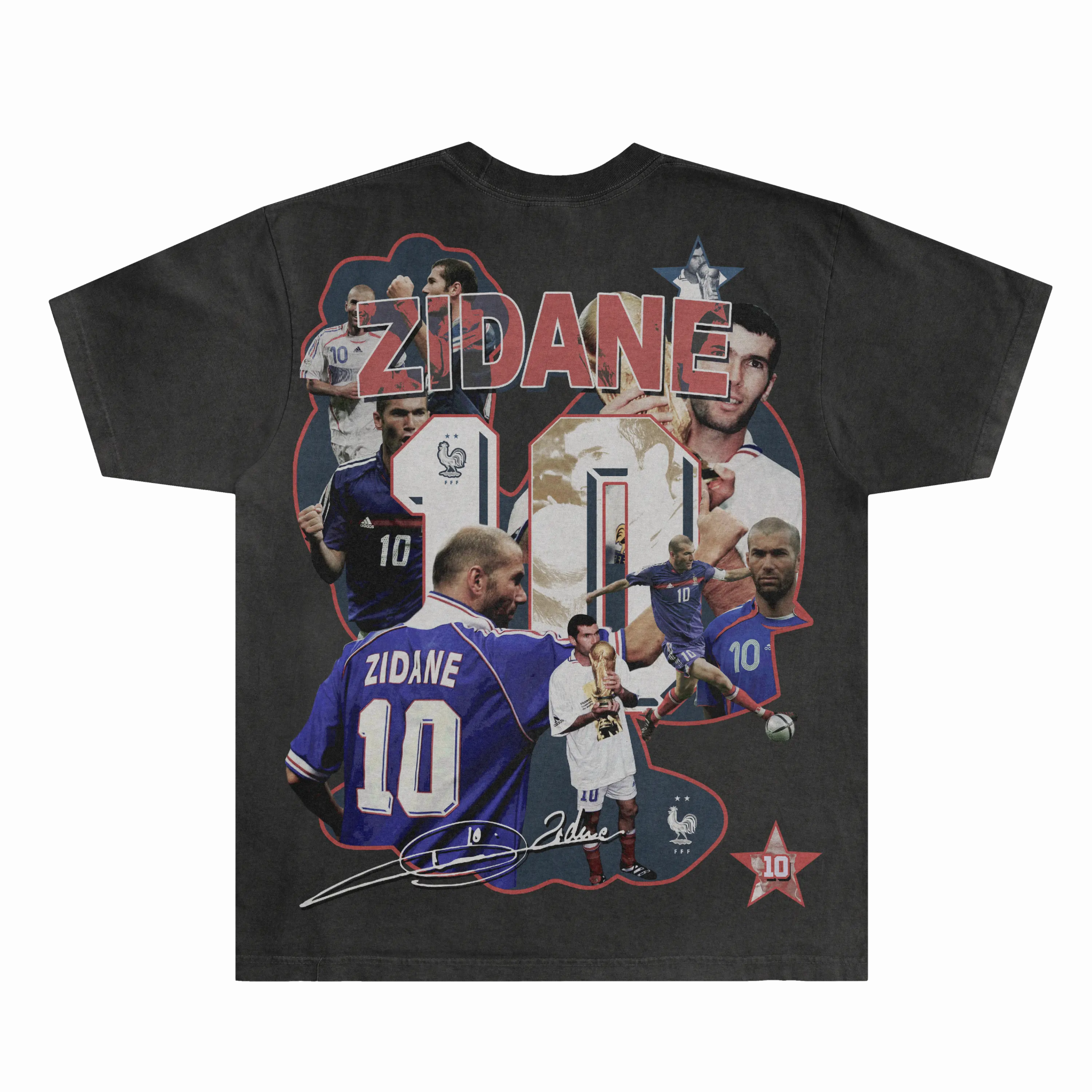 Zidane France Classic Tee - Greazy Tees