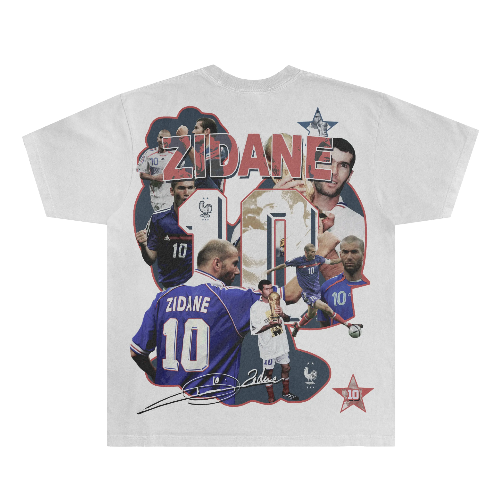 Zidane France Classic Tee - Greazy Tees