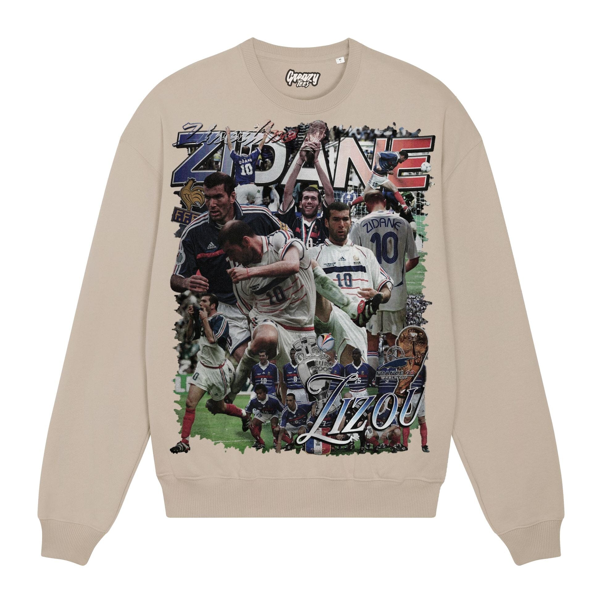 Zidane Sweatshirt - Greazy Tees