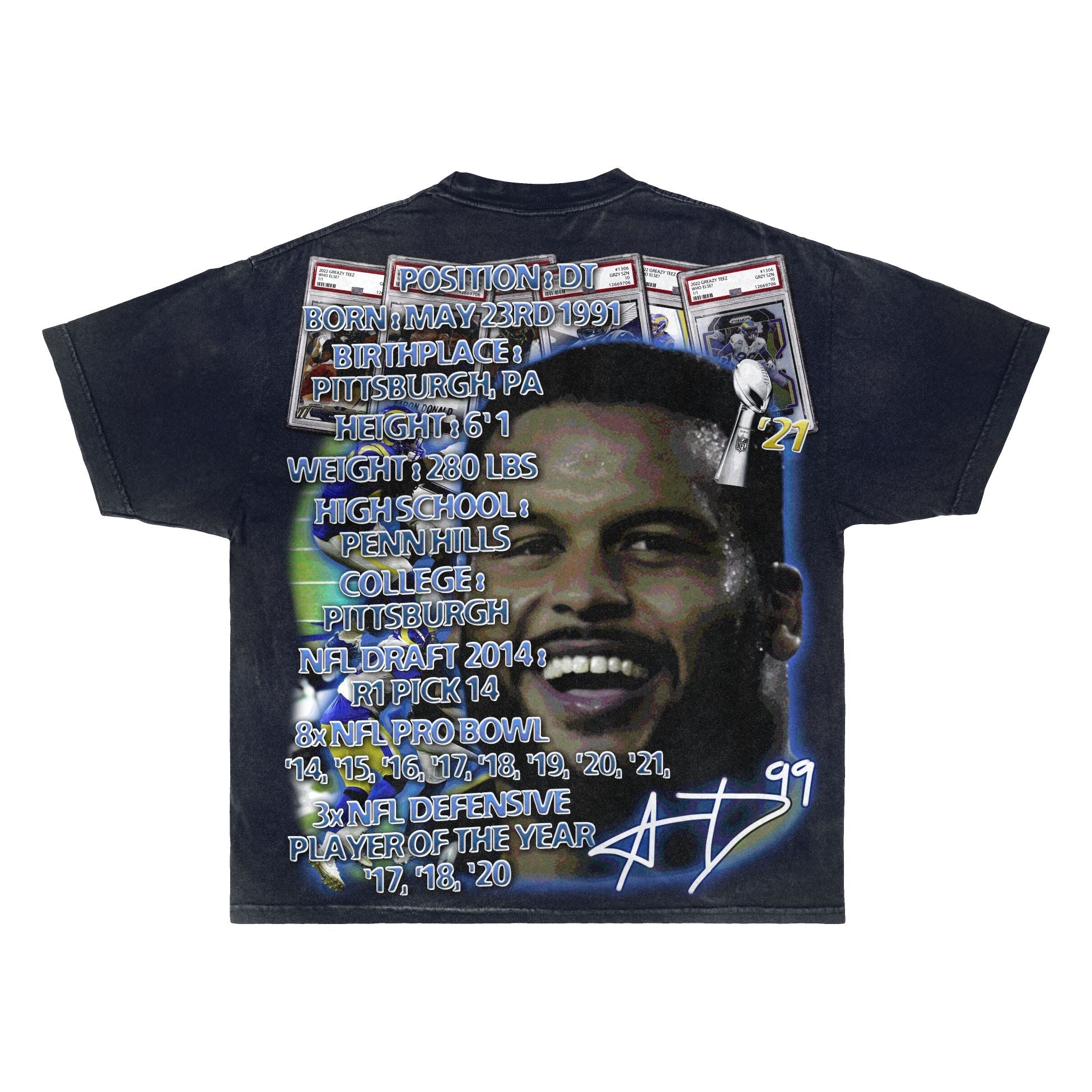 Strong Aaron Donald No Shirt AA  Shirts, Trending tshirts, Mens tops