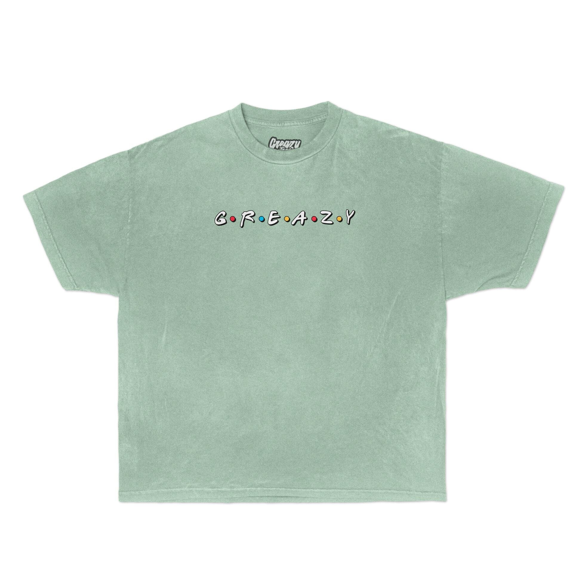 Acquaintances Tee Tee Greazy Tees XS Mint Green Oversized