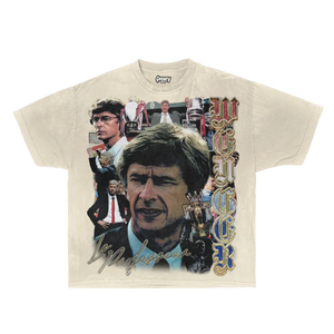 Arsène Wenger Tee Tee Greazy Tees XS Off White Oversized