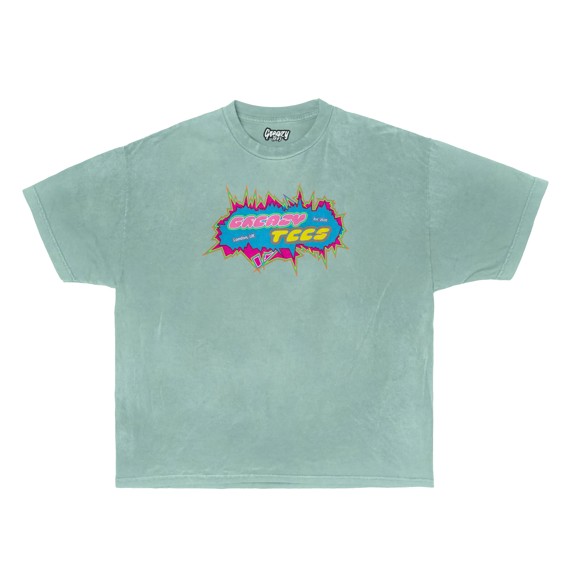 Blonded Tee Tee Greazy Tees XS Mint Green Oversized