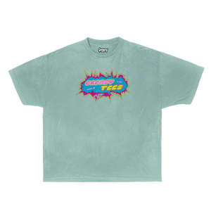 Blonded Tee Tee Greazy Tees XS Mint Green Oversized