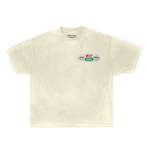 Central Perc Tee Tee Greazy Tees XS Off White Oversized