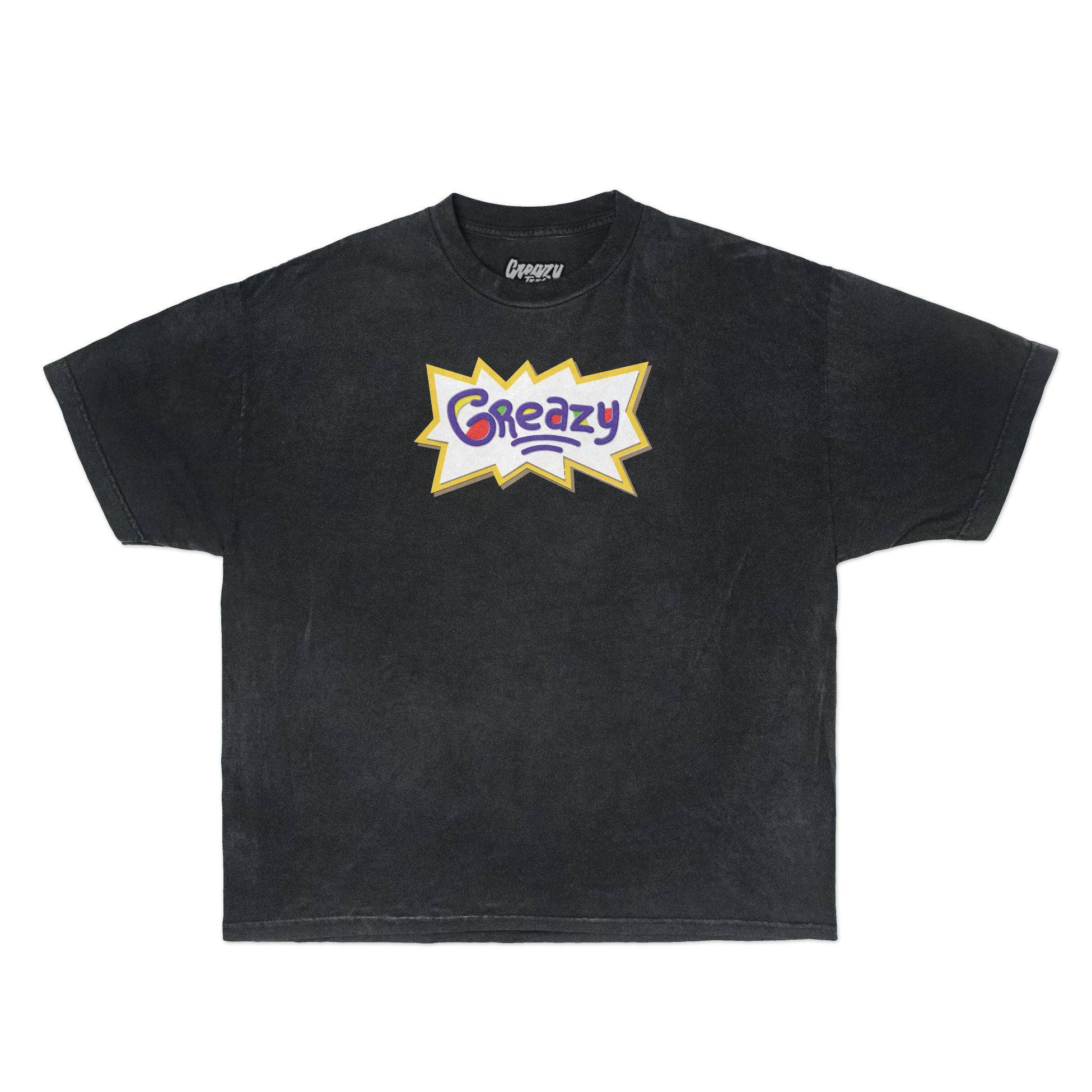 Childs Play Tee Tee Greazy Tees XS Ink Grey Oversized