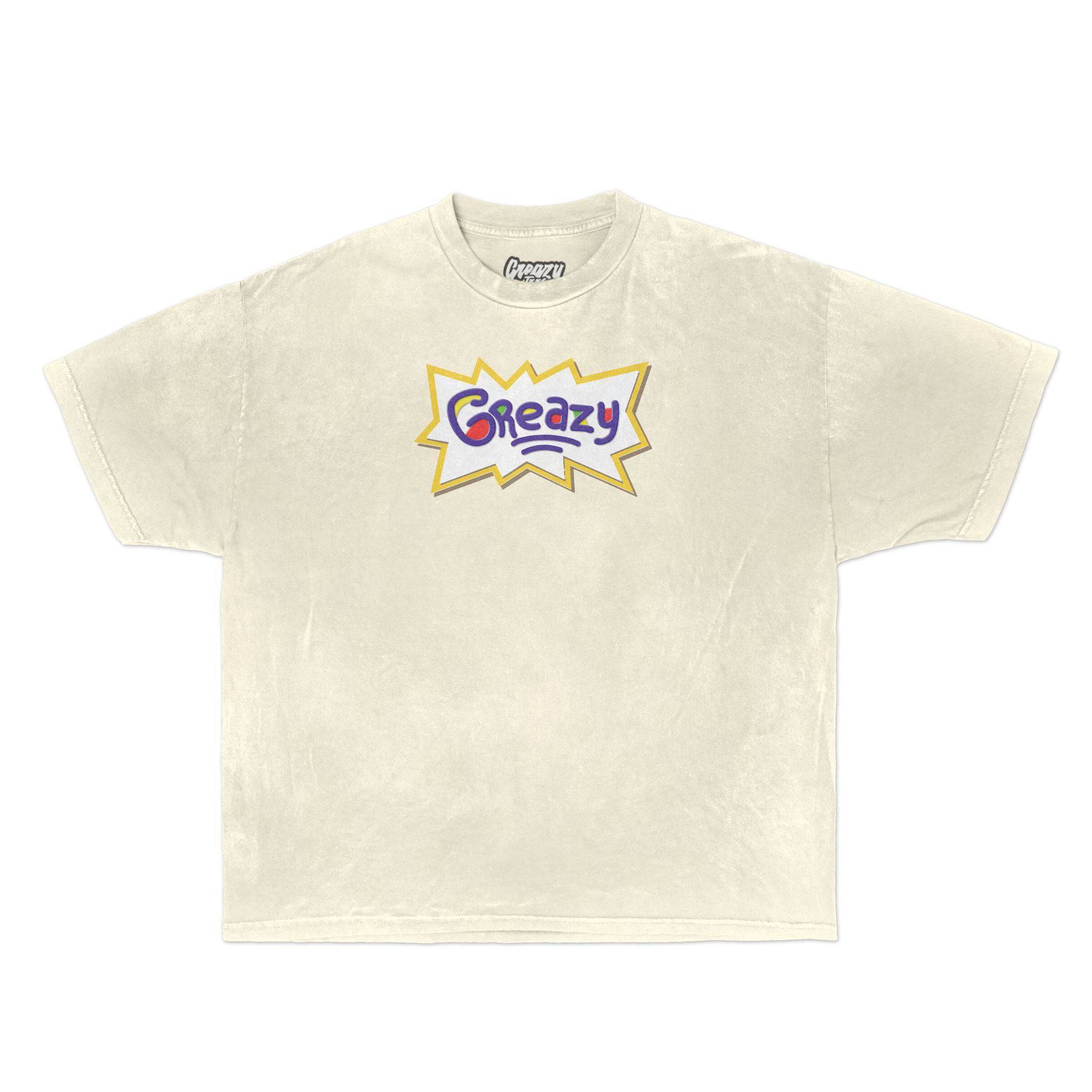 Childs Play Tee Tee Greazy Tees XS Off White Oversized