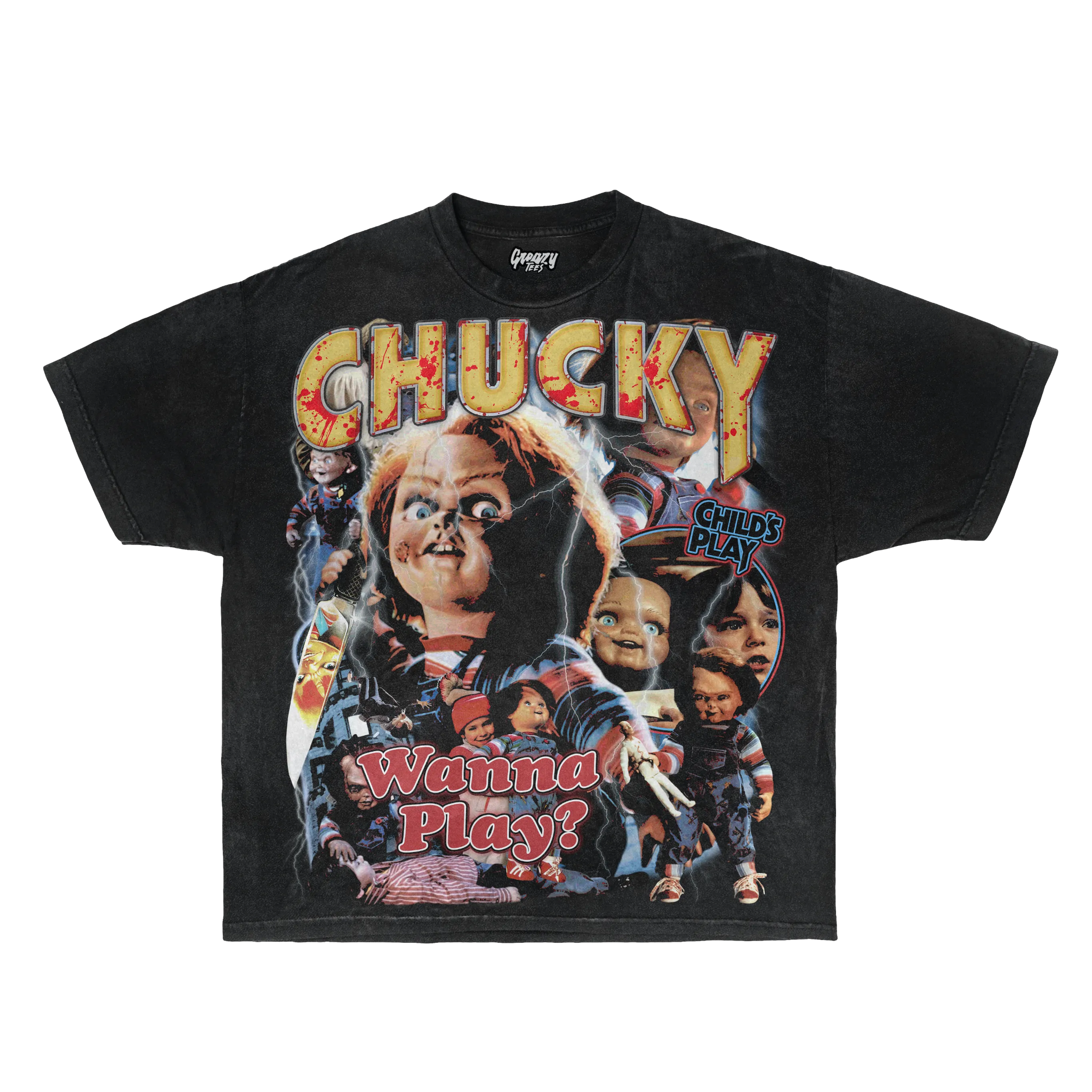 Chucky Tee Tee Greazy Tees 