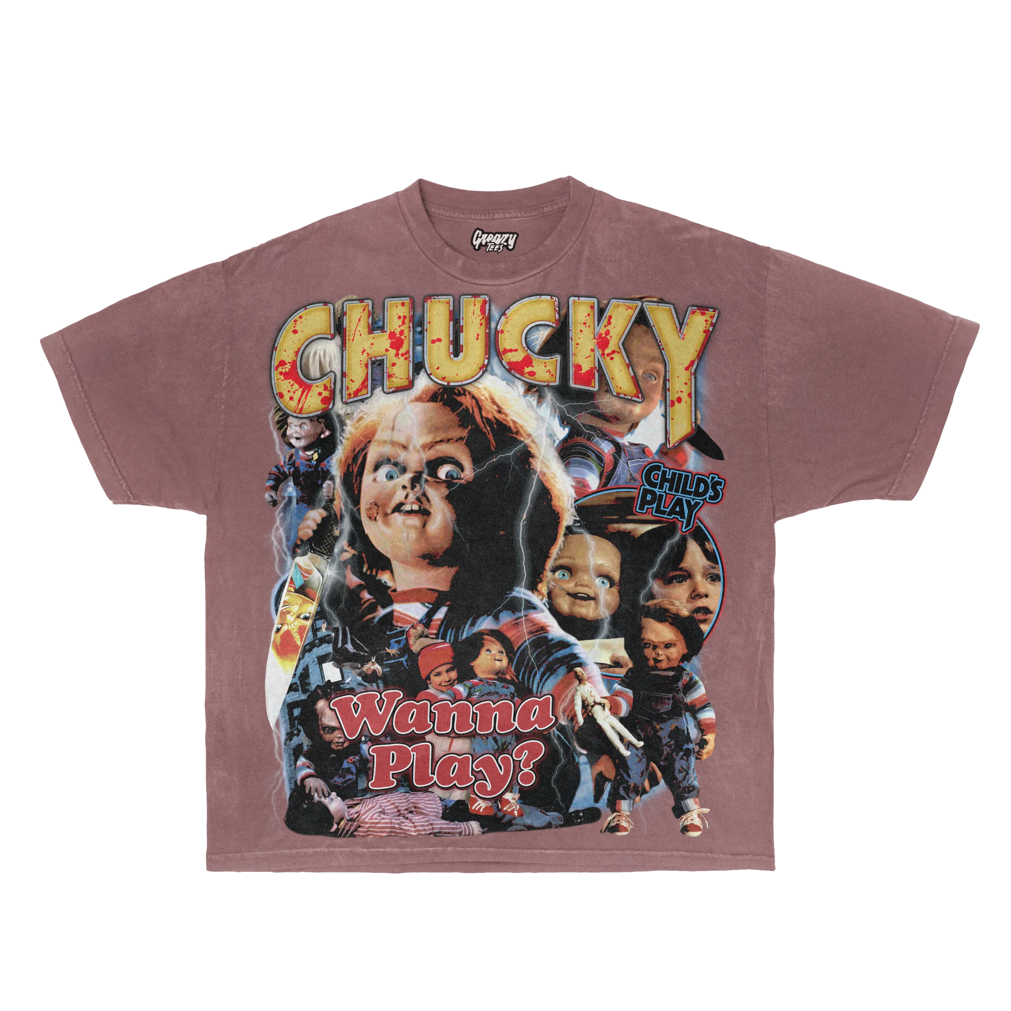Chucky Tee Tee Greazy Tees 