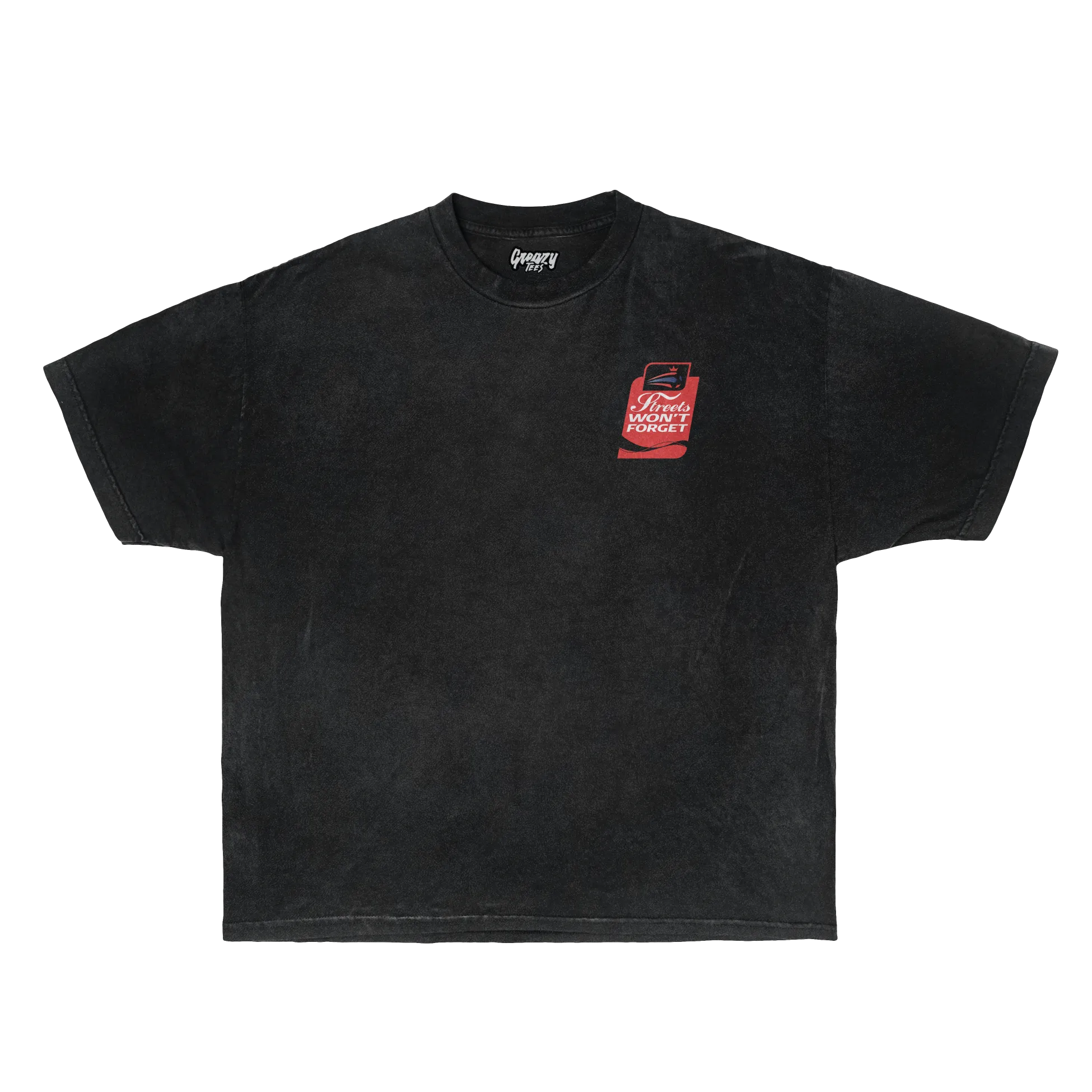 Coca Cola Streets Won't Forget Tee Tee Greazy Tees XS Black Oversized