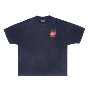 Coca Cola Streets Won't Forget Tee Tee Greazy Tees XS Navy Oversized