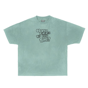 First Time Tee Tee Greazy Tees XS Mint Green Oversized