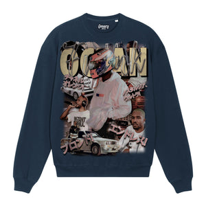 Frank Ocean Sweatshirt Sweatshirt Greazy Tees XS Navy Oversized