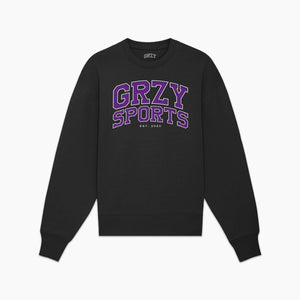 GRZY Sports Sweatshirt Sweatshirt Greazy Tees XS Black 