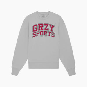 GRZY Sports Sweatshirt Sweatshirt Greazy Tees XS Grey 