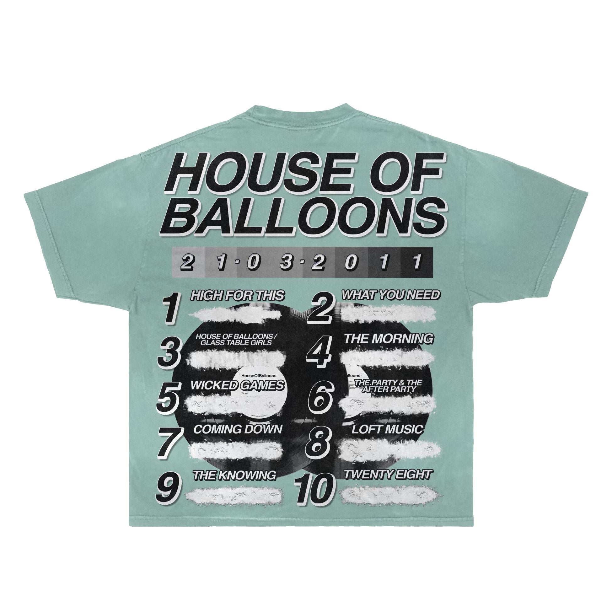 House Of Balloons Tee Tee Greazy Tees 