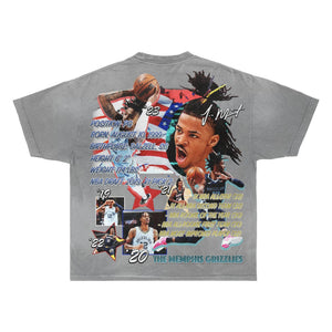 Ja Morant Tee Tee Greazy Tees 