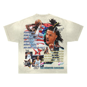 Ja Morant Tee Tee Greazy Tees 
