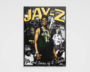 Jay-Z Poster Poster Greazy Tees 