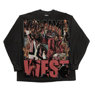 Kanye West Long Sleeved Tee - Greazy Tees