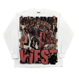 Kanye West Long Sleeved Tee - Greazy Tees