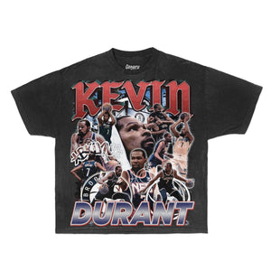 Kevin Durant Tee Tee Greazy Tees XS Black Oversized