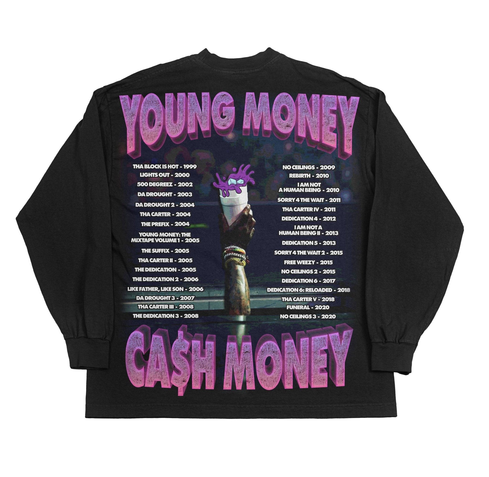 Lil Wayne Long Sleeved Tee - Greazy Tees
