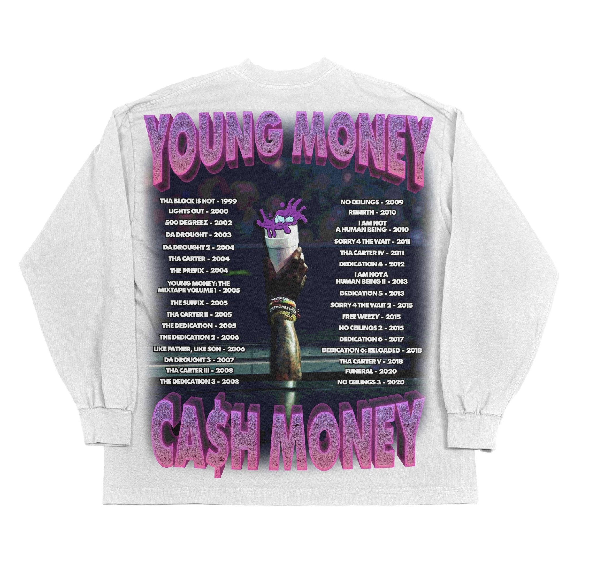 Lil Wayne Long Sleeved Tee - Greazy Tees