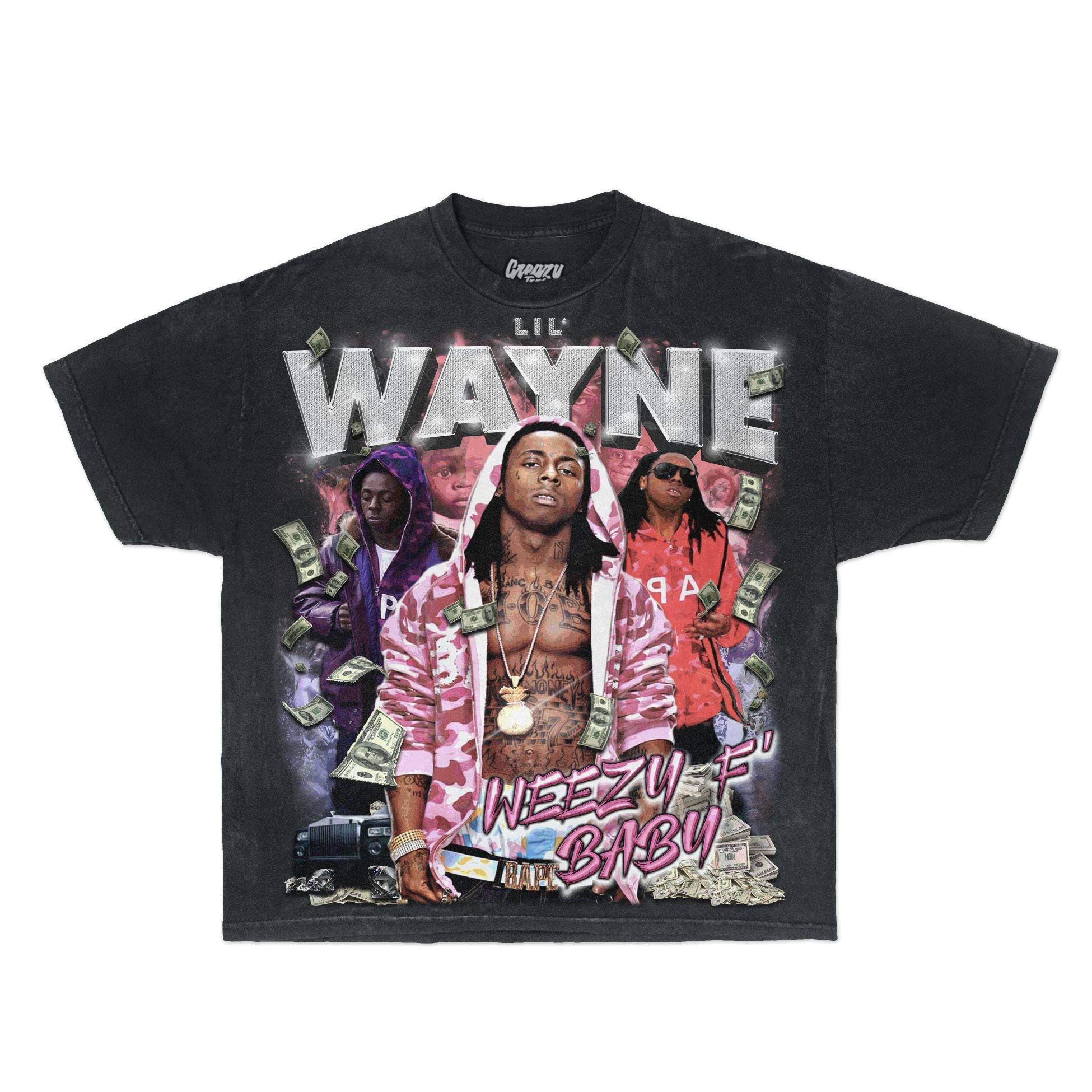 Lil' Wayne Tee - XS / Ink Grey / Oversized