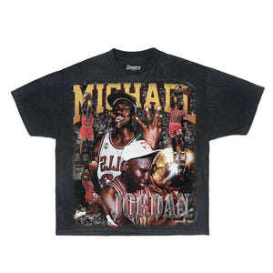 Michael Jordan T Shirt Chicago Bulls Vintage Rap Tee Vlone Off